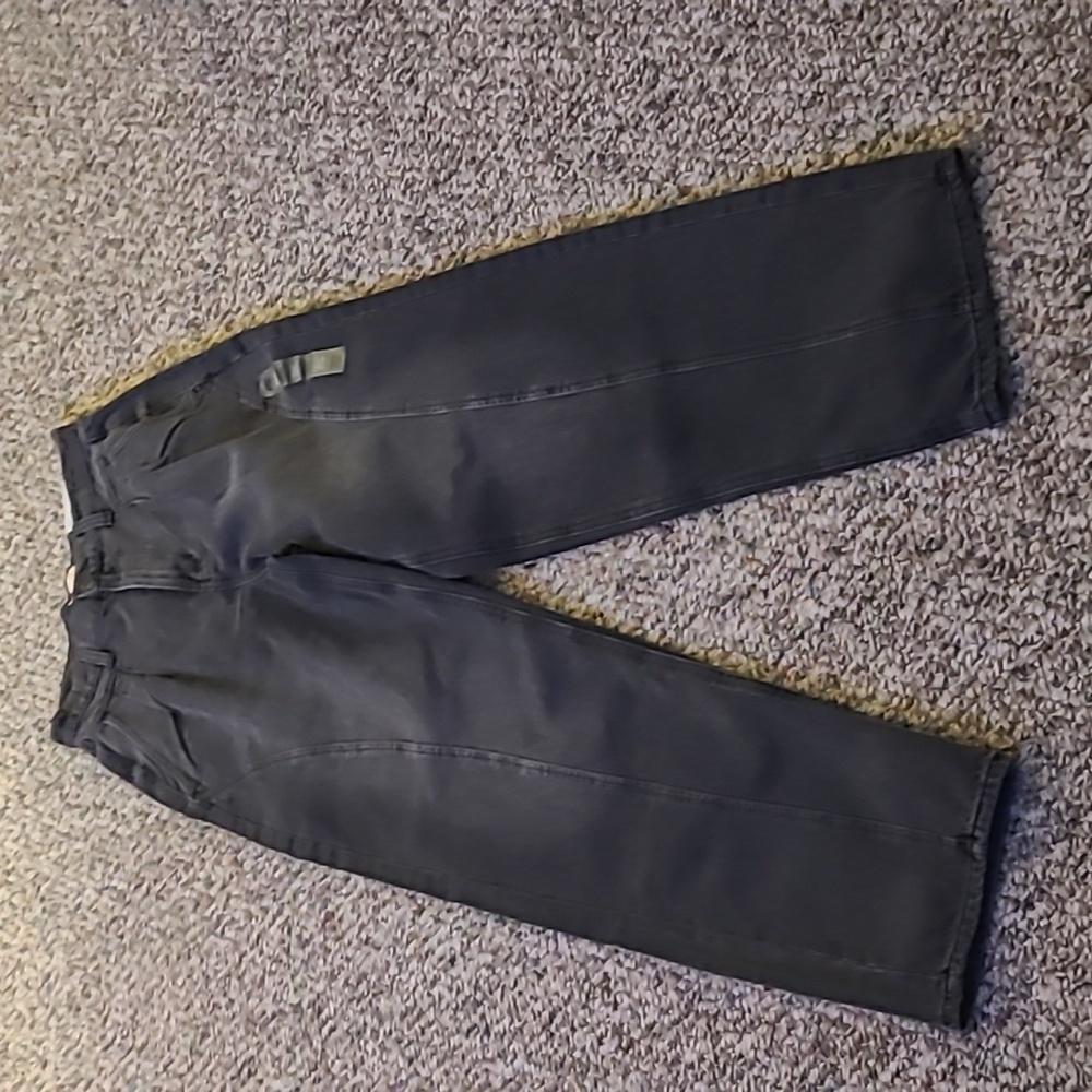 SO BRAND WOMENS JUNIOR SIZE BLACK HIGHEST RISE BAGGY JEANS SIZE 9/29W